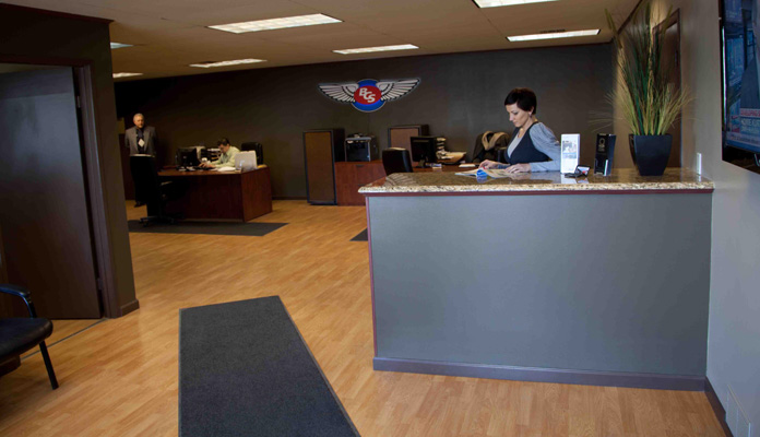 Our Reception Area.